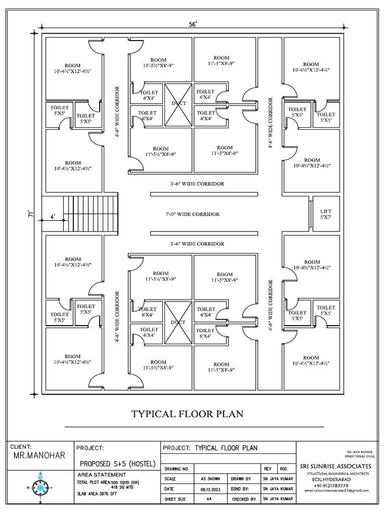 Typical Floor Plan - 5 | PDF