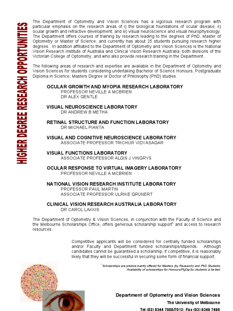 Investigation in Optometry | PDF | Contact Lens | Retina