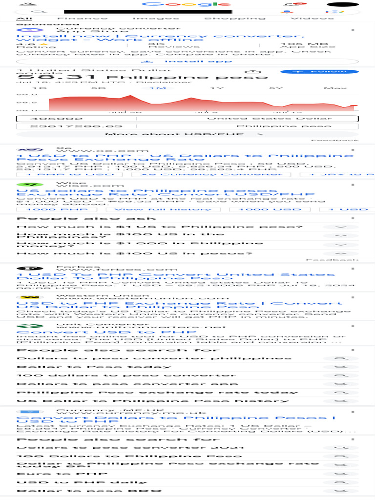 USD to PHP Currency Converter App | PDF | United States Dollar | Finance &  Money Management