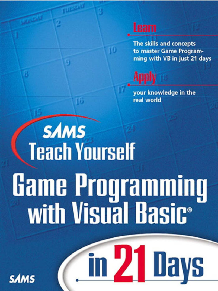 Sams Teach Yourself Game Programming With Visual Basic in 21 Days ...