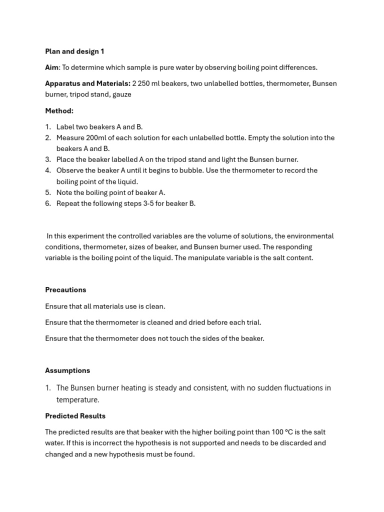 Chem Lab PD | PDF