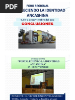 Foro Regional -Conclusiones[1]