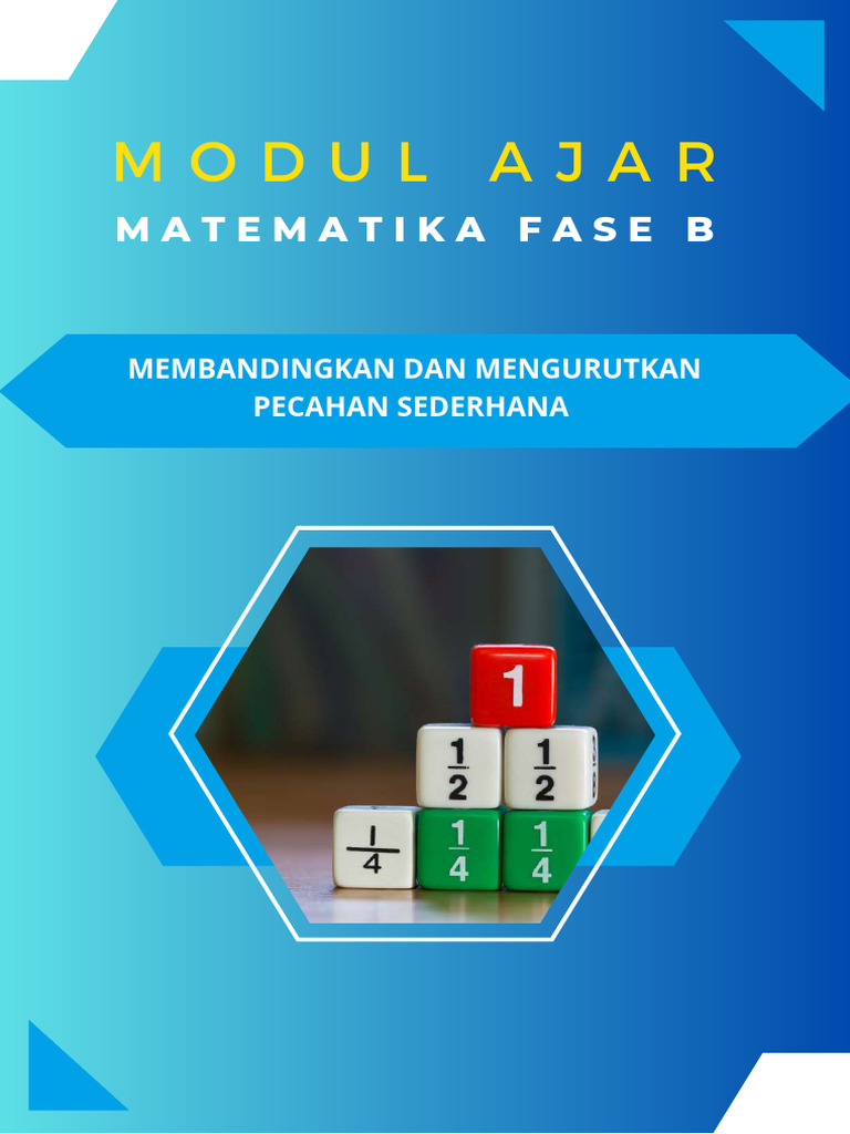Modul Ajar Mengurutkan Pecahan SD | PDF