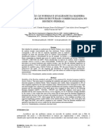 Adequação As Normas de Quaidade Da Madeira Serrada para Fins Estruturis Comercializada No Distrito Federal