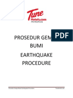 Prosedur Gempa Bumi