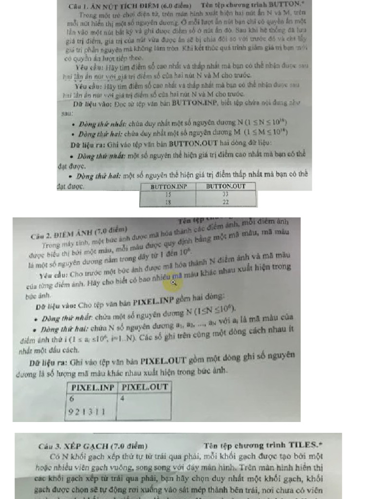Bai Tap Hs Gioi | PDF