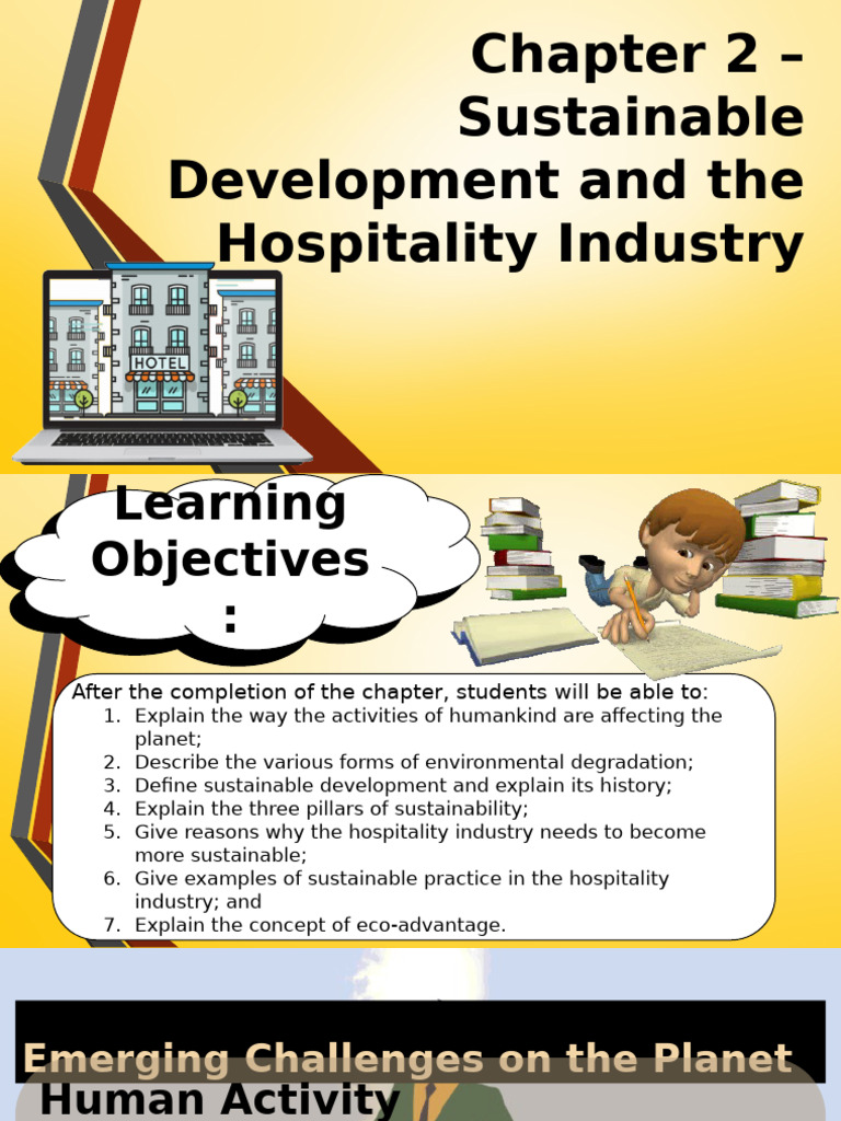 Chapter 2 - Sustainable Development and The Hospitality | PDF