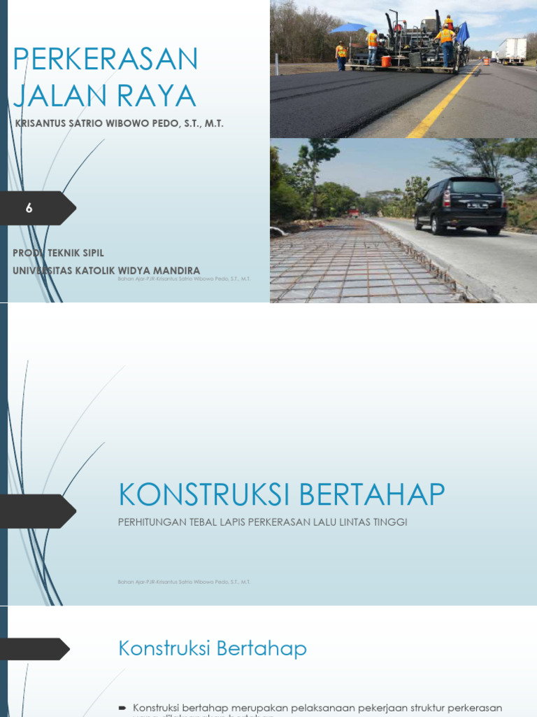 6-Perkerasan Jalan Raya | PDF