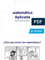 Matemáticas Aplicadas