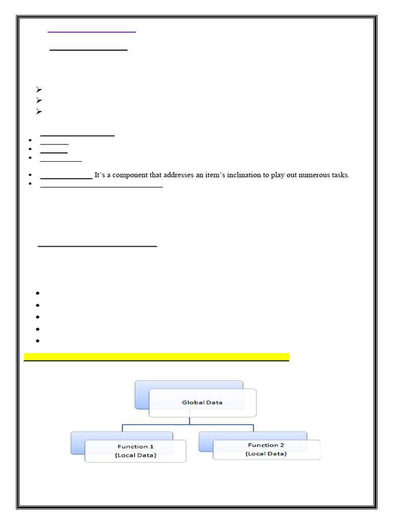 Object-Oriented Design Concepts | PDF | Object Oriented Programming ...