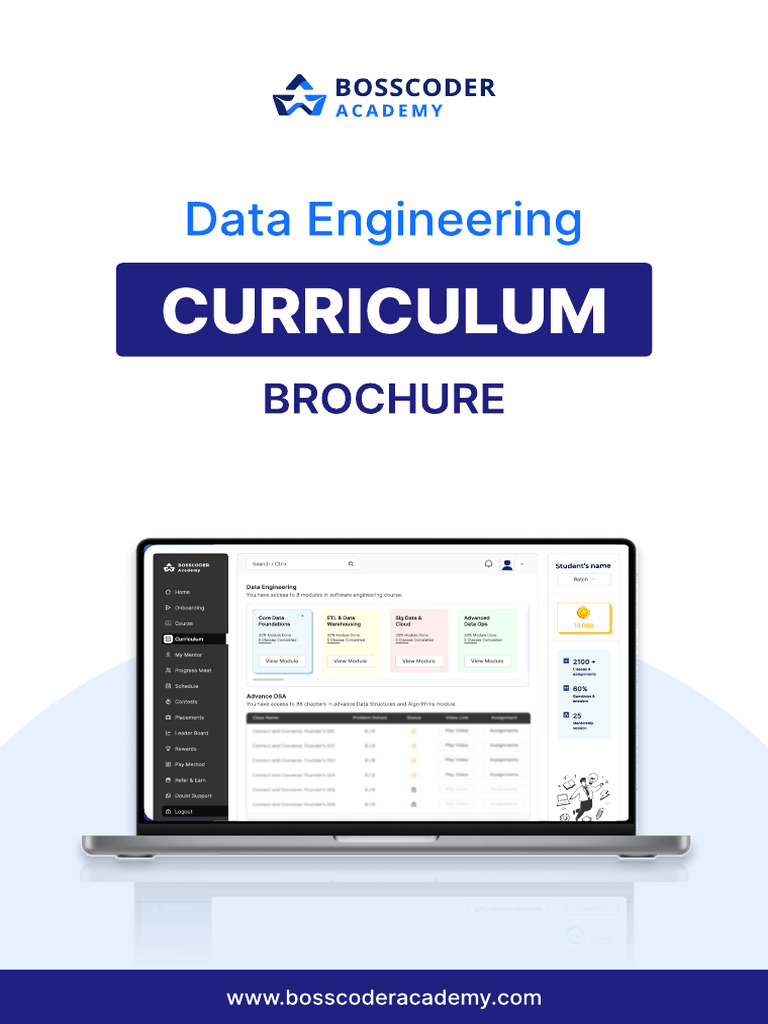 Data Engineering Program Brochure | PDF