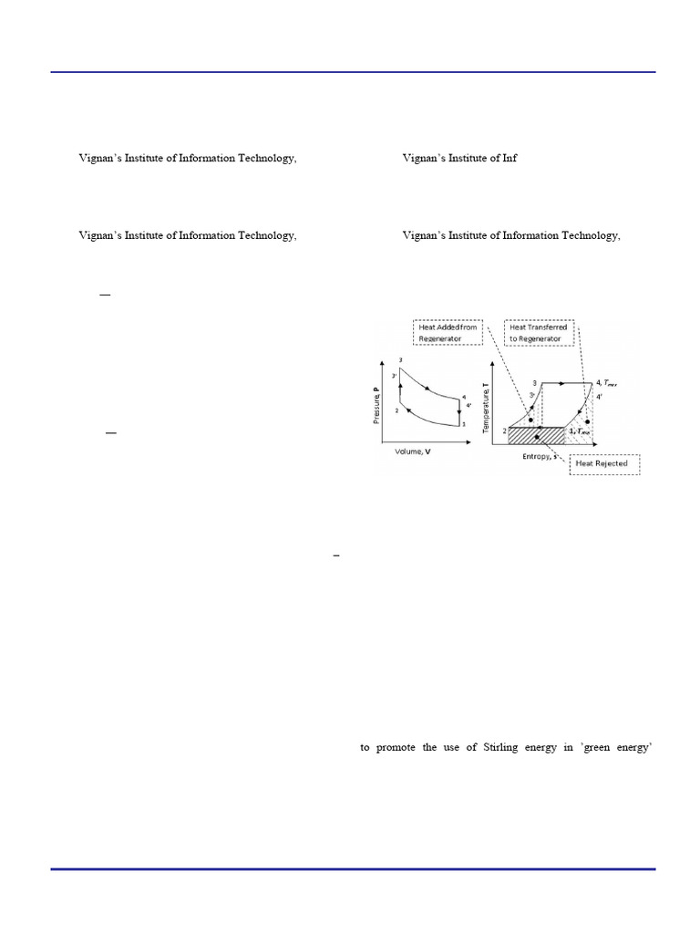 Design and Fabrication of Solar Stirling Engine IJERTCONV7IS03011 | PDF