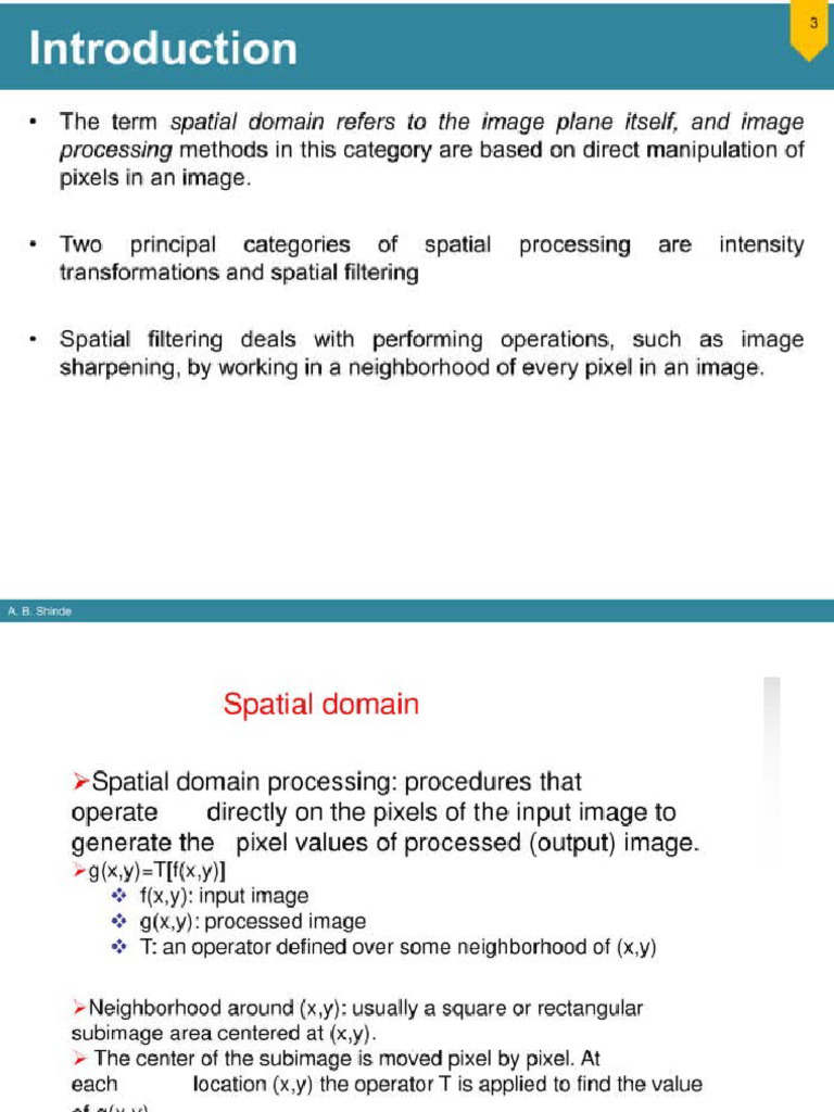 Image Spatialdomain | PDF
