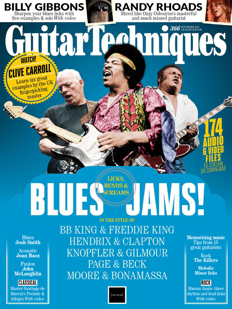 Guitar Techniques - November 2024 UK | PDF | Guitars | Irish