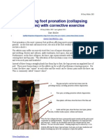 Foot Pronation Exercises 2012