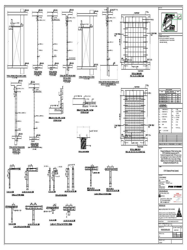 Non Strutural Wall Detail | PDF
