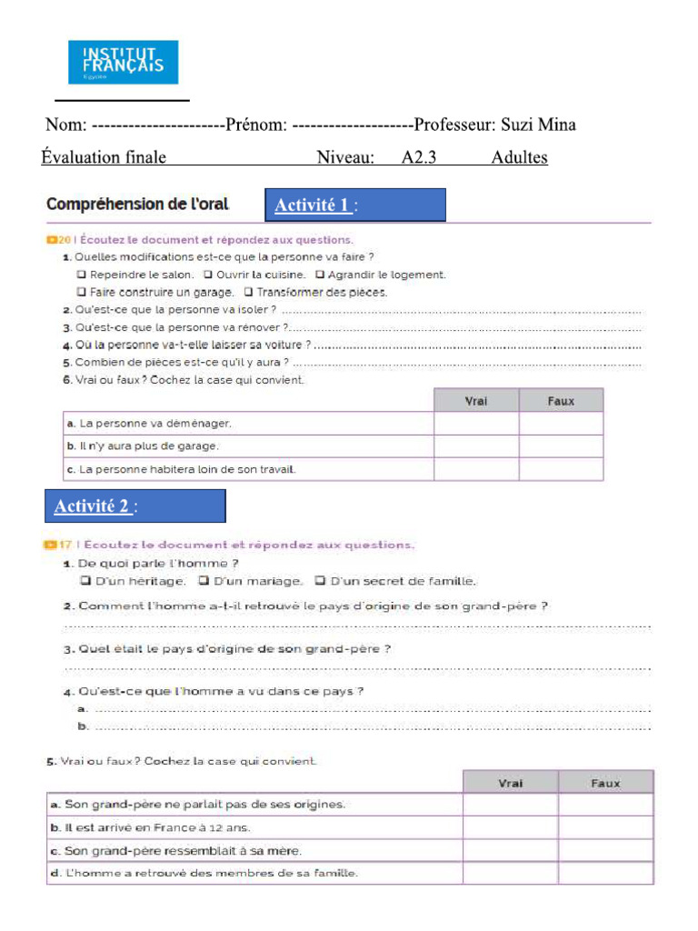 Test Final N.2 | PDF