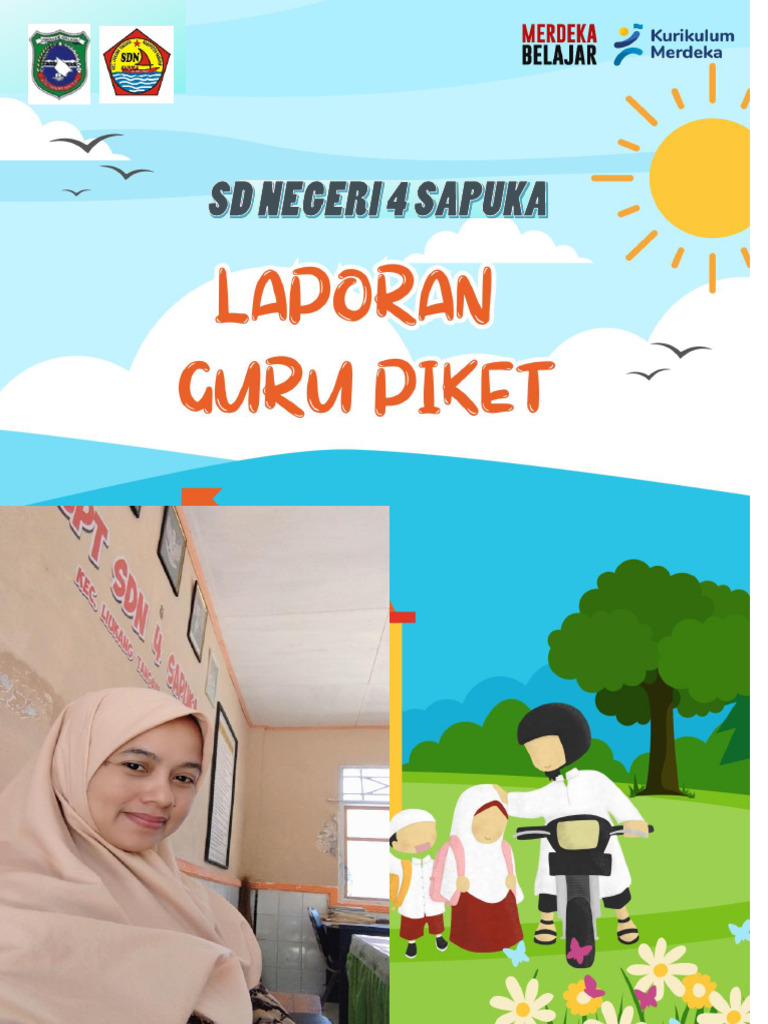 Laporan Guru Piket Hasmirawati SDN 4 Sapuka | PDF
