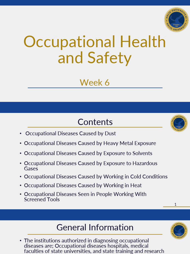Occupational Health and Safety 6 | PDF