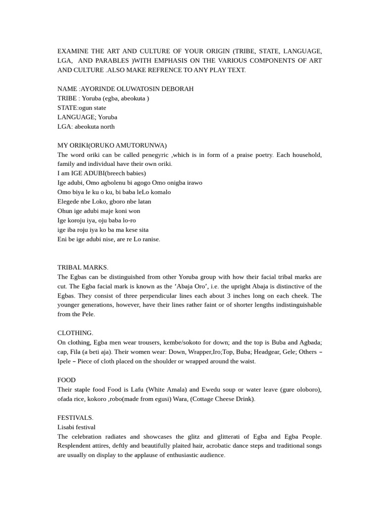 My Origin | PDF | Foreign Language Studies | Art