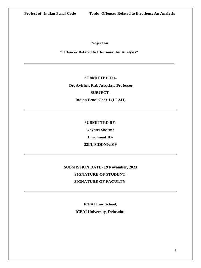 Gayatri Sharma IPC Post Mid | PDF