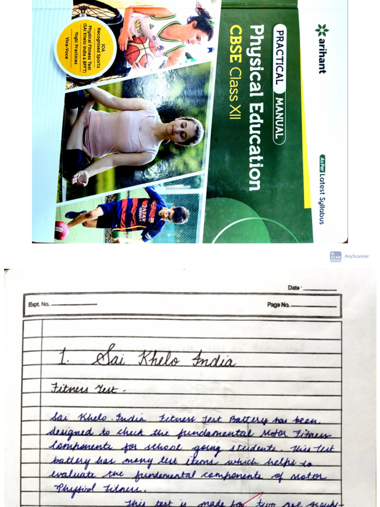 Physical Education Mannual File 2 | PDF