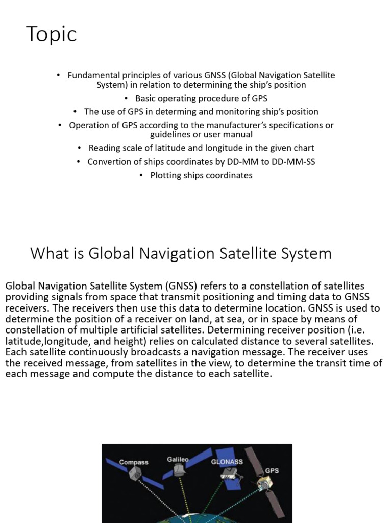 Gnss Global Navigation Satellite System Pdf