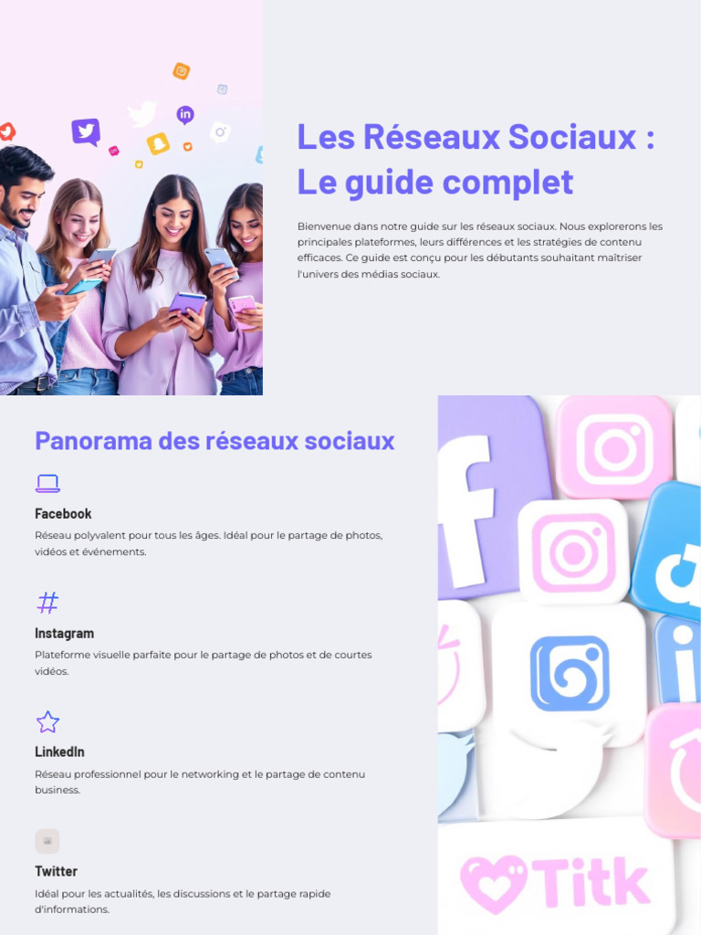 Reseaux Sociaux Partie 1 | PDF