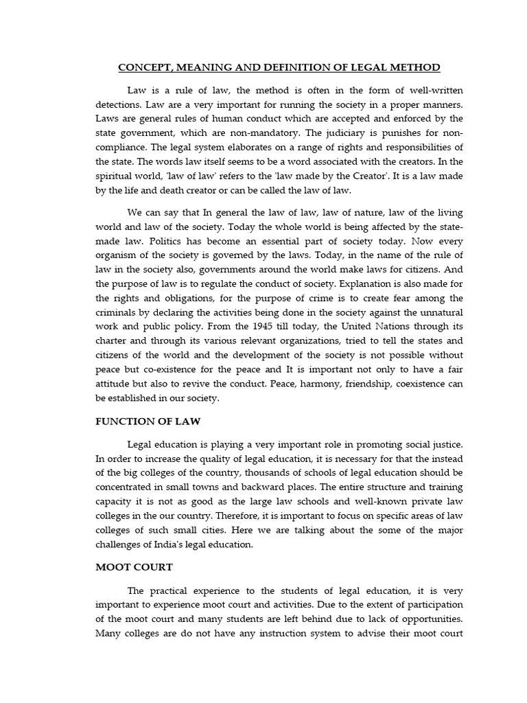 Legal method pdf