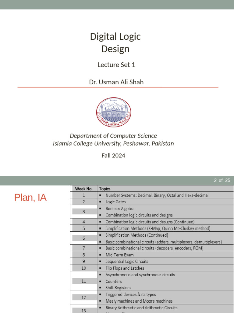 Slide Set 01 | PDF