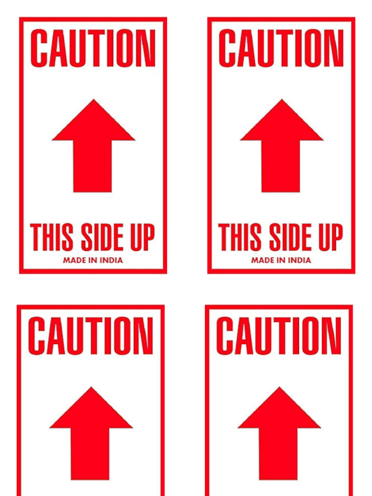 Cautions Signs Transport | PDF