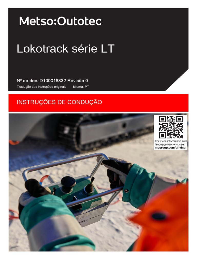 LT Driving Instructions d100018832 Rev0 PT | PDF