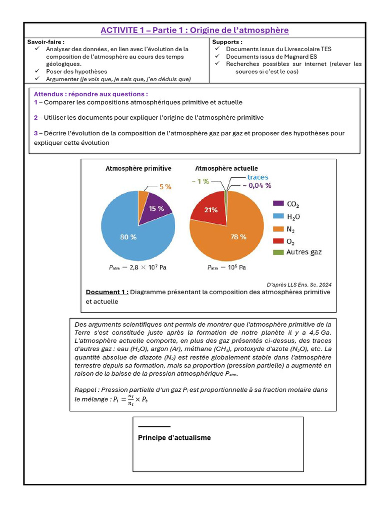 Activite 1 | PDF