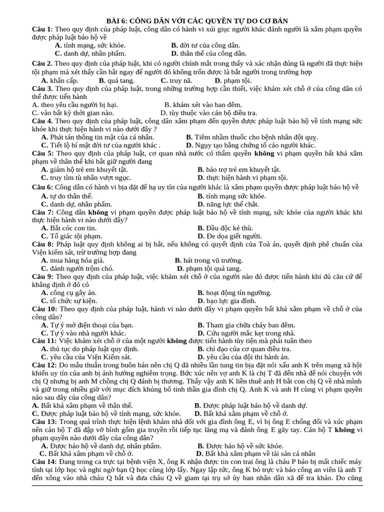 GDCD | PDF