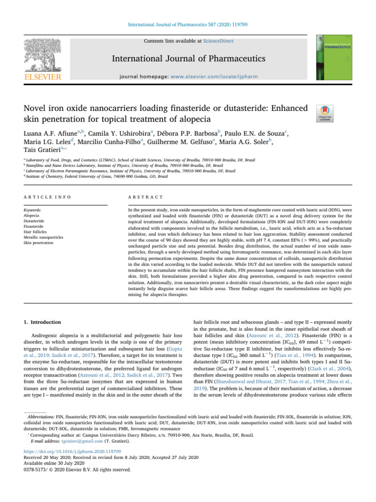 International Journal of Pharmaceutics PDF