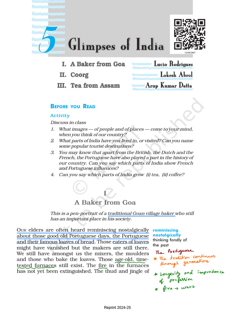 Glimpses of India 2024 25 | PDF