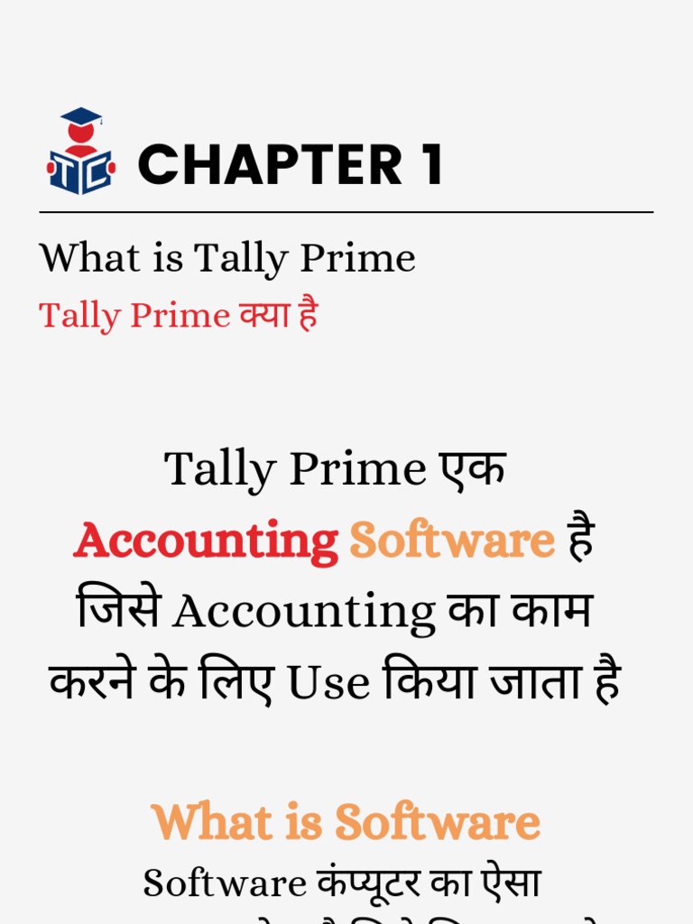 Introduction to Tally Prime Software | PDF