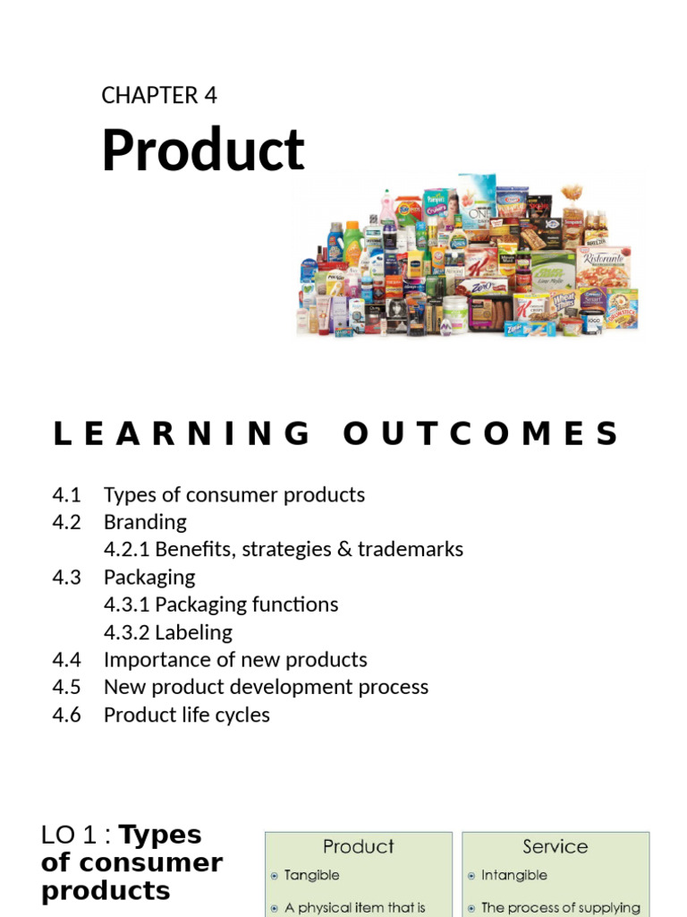 CHAPTER 4 - Product | PDF