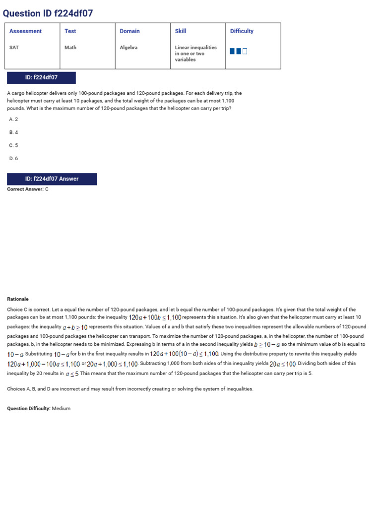 Sat Suite Question Bank Results 1 Pdf