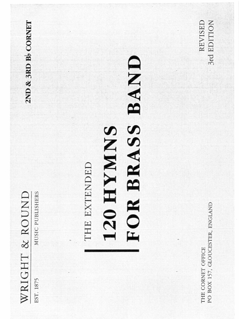 Hymns For Brass Band | PDF