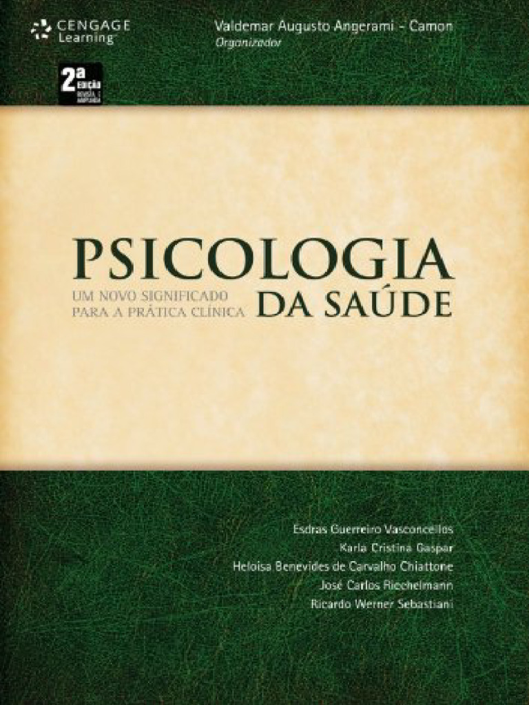Resumo Psicologia Da Saude Um Novo Significado para A Pratica Clinica ...