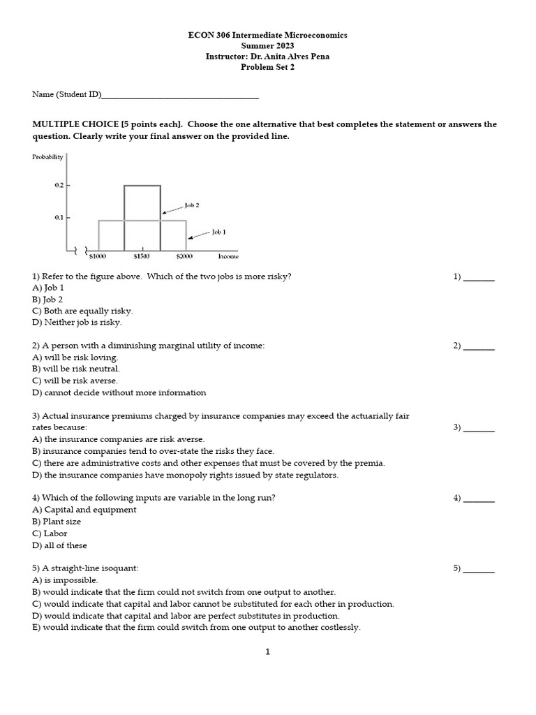 306 HW 2 | PDF