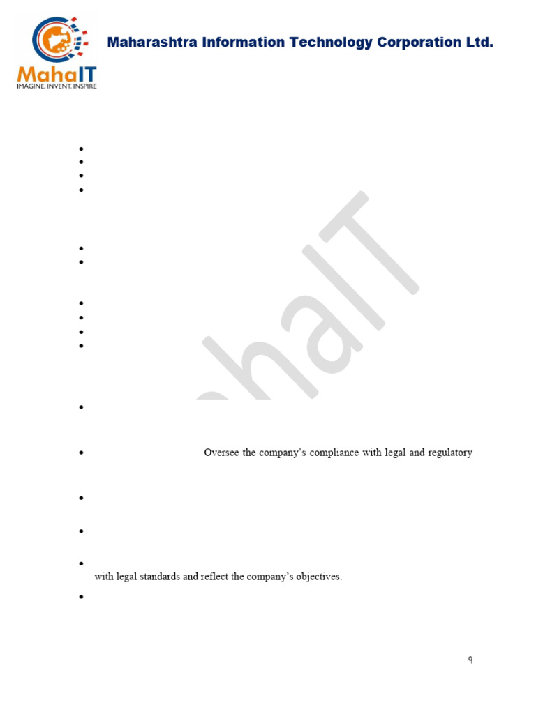 New JD For Company Secretary 2-8-2024 | PDF
