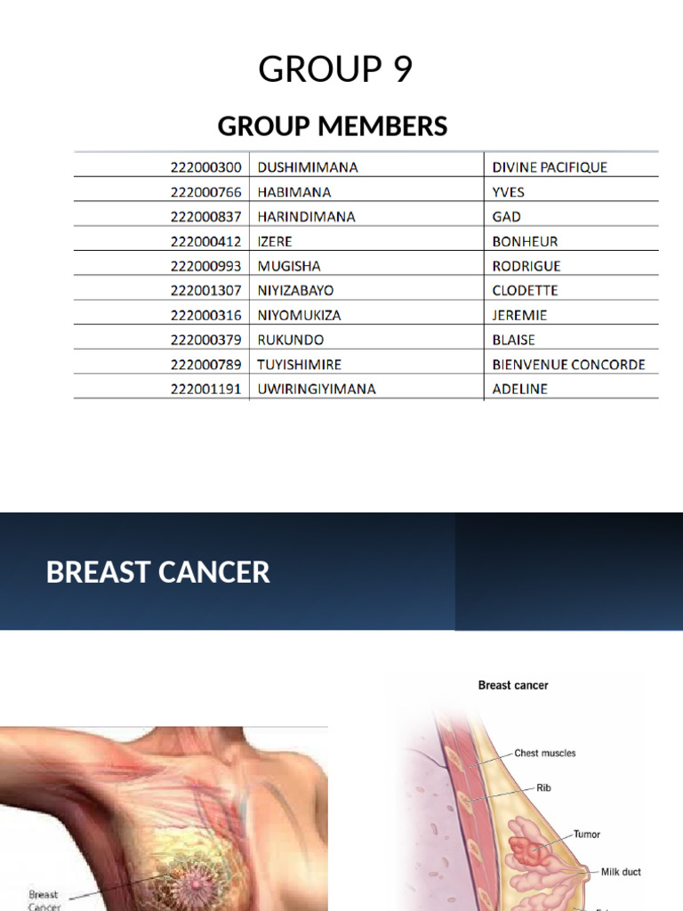 9 Work | PDF | Breast Cancer | Science & Mathematics