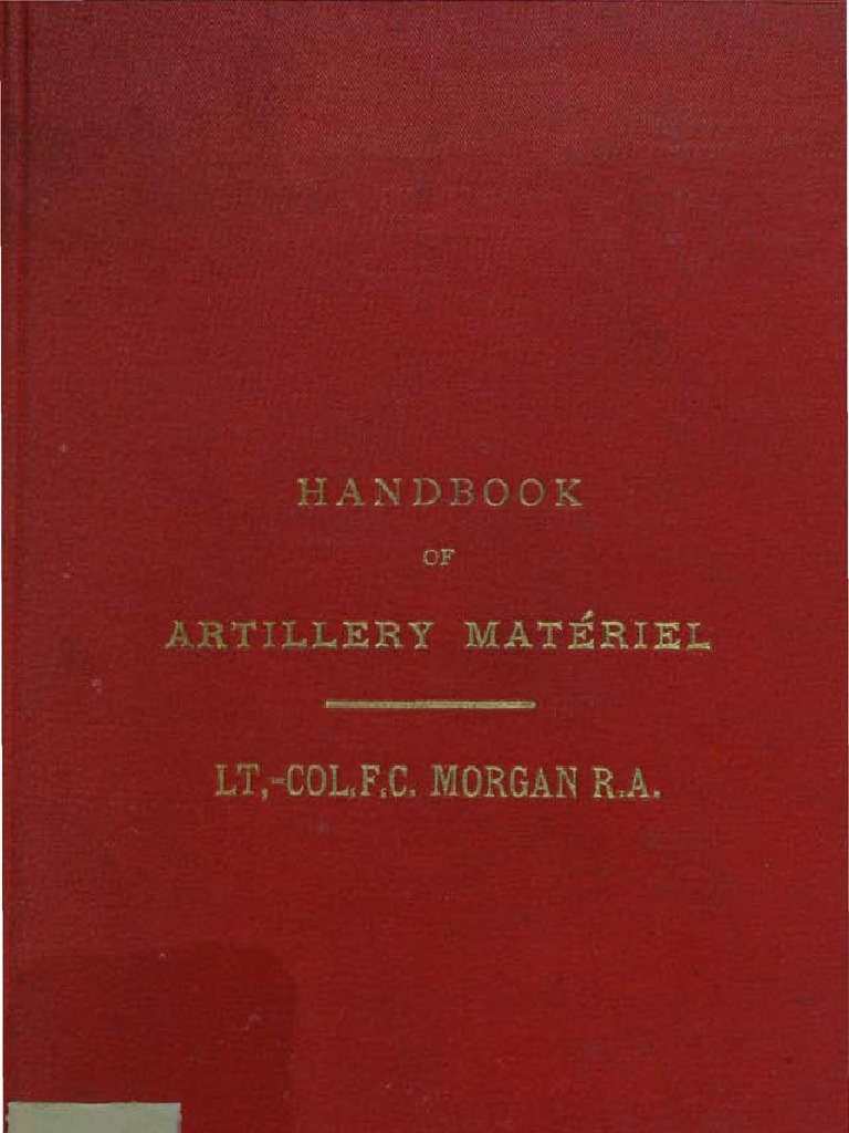 Handbook of Artillery PDF Cast Iron Iron