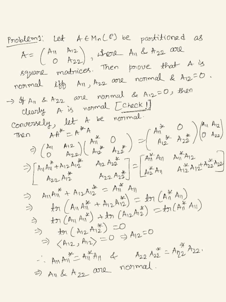 Lecture 4_ Spectral Theorem For Symmetric Matrix | PDF