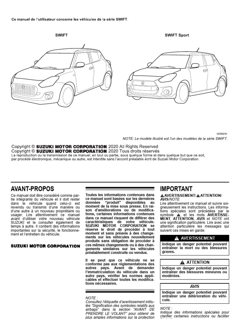 Swift Anleitung FR | PDF