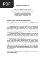 Download Sambutan Gubernur Sulawesi Selatan Tentang Apbd 2012 by Fachrul Punk Mouses SN77188457 doc pdf