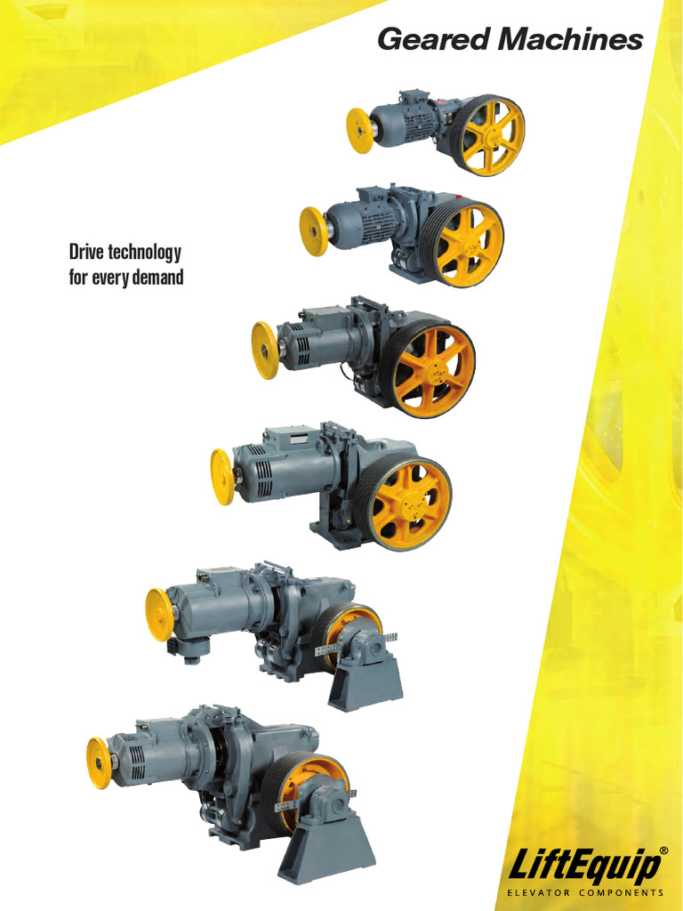 Geared Machines Catalogue With Machine Frames | PDF