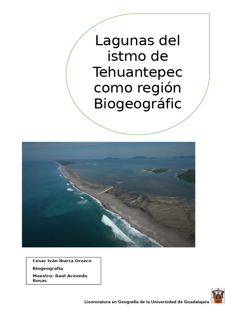 Istmo de Tehuantepec | PDF
